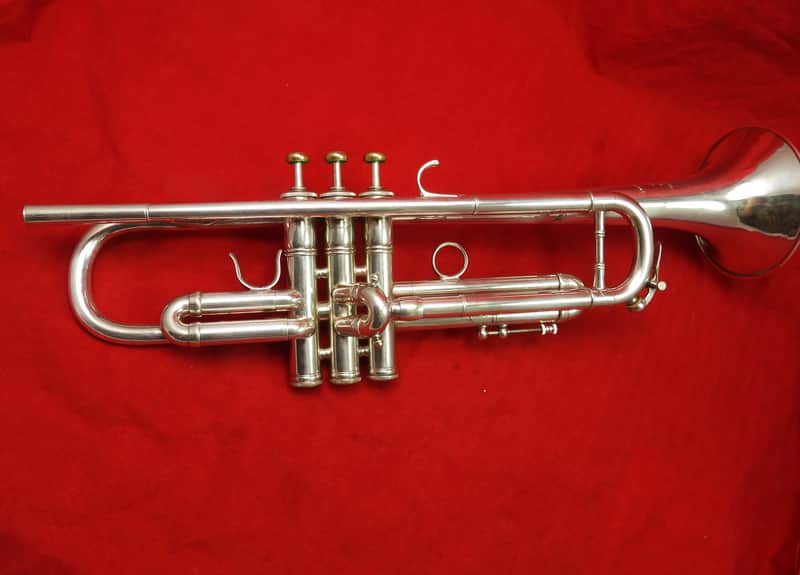 Benge Los Angeles Claude Gordon CG model Bb trumpet 1980 - Silver image 1