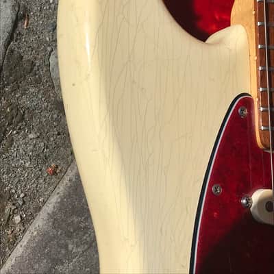 1964 Fender Musicmaster Olympic White OHSC 24"scale image 19