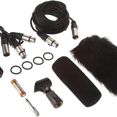 Vidpro XM-55 13-Piece Professional Video & Broadcast Unidirectional Condenser Shotgun Microphone Kit - Complete Set Includes 2 Mounts Adapters Cables and More Perfect for Indoor and Outdoor Recording image 3