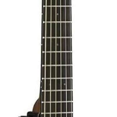 Yamaha SLG200S TBL Steel String Silent Guitar with Hard Gig Bag, Translucent Black image 6