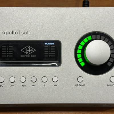 Universal Audio Apollo Solo Heritage Edition USB 3.0 Audio Interface 2020 - Present - Silver image 7
