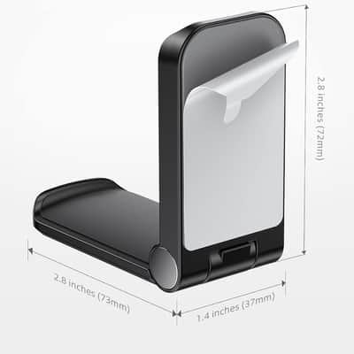 Headphone Stand, Sticky Headset Hanger - Adhesive Headphone Holder Hook Mount, Headset Stand Holder Clip Under Desk, Earphone Clamp image 2