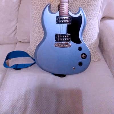Epiphone SG Special 2005 - Pelham Blue Soft Sparkle image 19