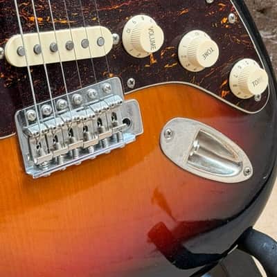 Squier Stratocaster - Tobacco Burst - SN - CGS1406619 image 7
