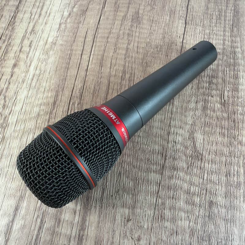 Audio-Technica ATM61HE Hi-Energy Hypercardioid Dynamic Microphone, Tested Working