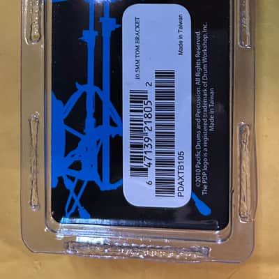 PDP PDAXTB105 10.5mm Tom Bracket Mount  - Chrome image 3