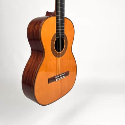 1984 Wolfgang Teller 9/P Top Shelf Classical Mahogany back, side and neck. Spruce top and ebony fretboard W/case image 2