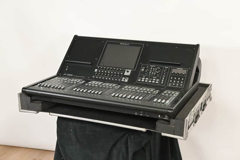 Roland M-5000 Live Mixing Console with Road Case CG01VM2 *ASK FOR SHIPPING* image 1