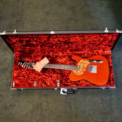 Fender Limited Edition Raphael Saadiq Telecaster Rosewood Fingerboard Dark Metallic Red image 10
