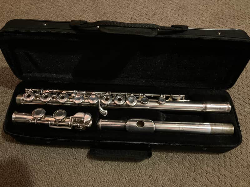 Armstrong 103 Open Hole - Silverplated Flute with New Pads/Case image 1