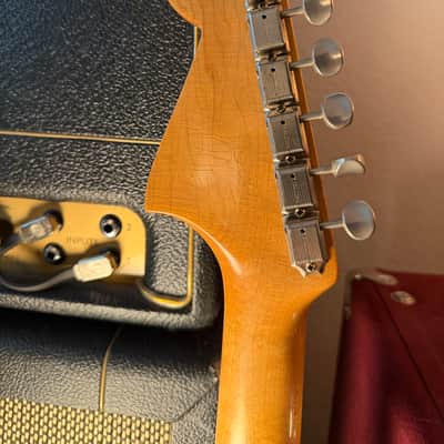 Fender Jaguar 1963 - Candy Apple Red with Matching Headstock [DEMO VIDEO] image 17