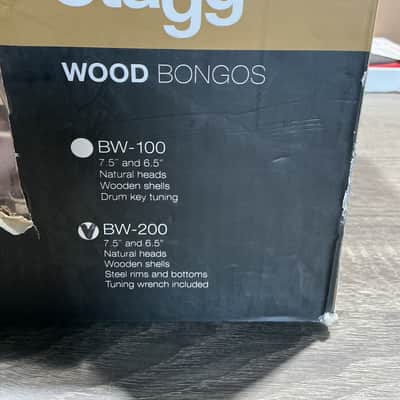 Stagg Wood Bongos BW-200-N image 6