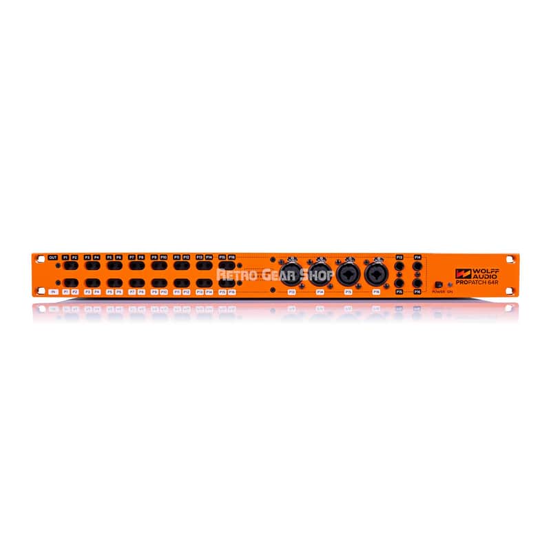 Wolff Audio  ProPatch 64R 64-Point Digitally Controlled Analog Patchbay image 1
