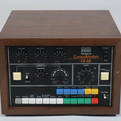 Roland CR-68 CompuRhythm + CHD CRX8-M MIDI + Ext. Clock In