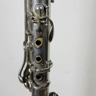 1895 C.G. Conn Double Wall Wonder Clarinet nickel - First year of production image 7