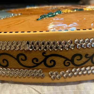 Gibson Resonator Prototype 1975 - Hand carved and hand painted image 9