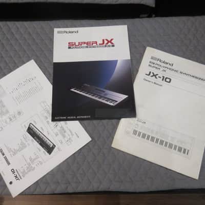 Roland JX-10 Documents