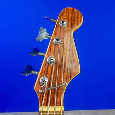 Teisco Spectrum EB-120 1960s Bass - Candy Apple Red image 3