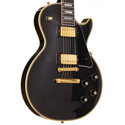 Gibson Custom Shop 1968 Les Paul Custom Ebony Murphy Lab Ultra Light Aged image 1