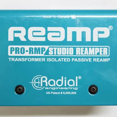 Radial ProRMP 1-channel Passive Re-amping Device - Teal image 3