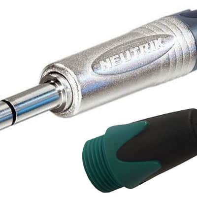 NEUTRIK NP2X Mono or NP3X Stereo 1/4" Cable Mount Instrument Jack w/ Nickel Shell & Colored Boot For ID-NP2X-Mono / Violet image 10