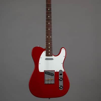 2004 Fender Muddy Waters Telecaster MOD (Mexico, Candy Apple Red, Fender HSC) image 3