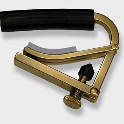 Shubb Capos C1B Original Brass Steel String Guitar Capo image 1