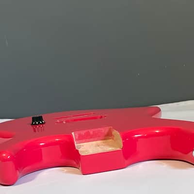 2021 Indonesia Kramer Baretta Special Ruby Red Mahogany Guitar Body 6 Post Tremolo image 17