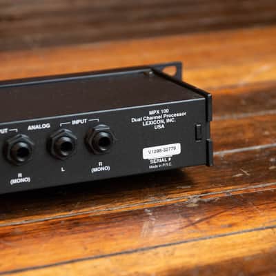 Lexicon MPX 100 Dual Channel Processor - Black image 5