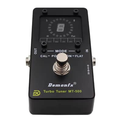 Demonfx Turbo Tuner MT-500 Strobe Tuner Guitar Bass High precision & accuracy image 4
