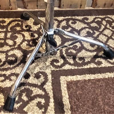 Ludwig vintage Atlas Snare stand Blue Olive era image 2