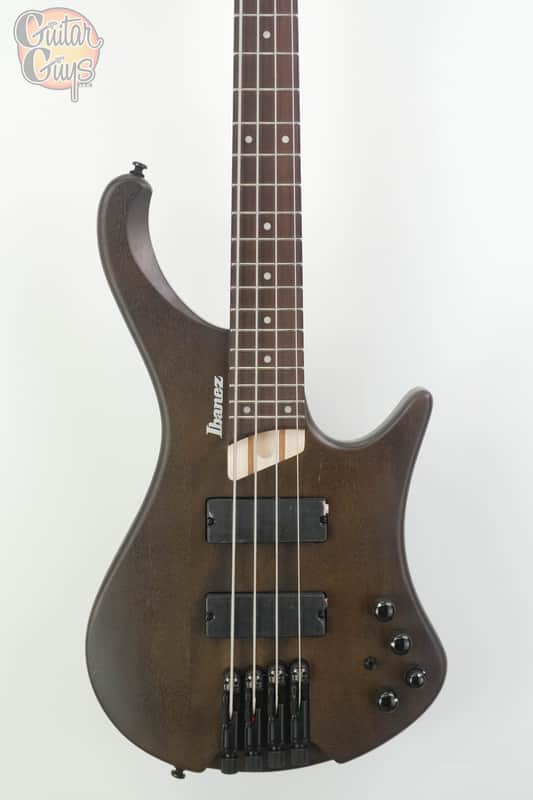 Ibanez EHB600WNF EHB Ergonomic Headless Bass Walnut Flat image 1