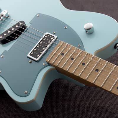 Reverend Buckshot with Roasted Maple Neck 2024 - Chronic Blue image 3