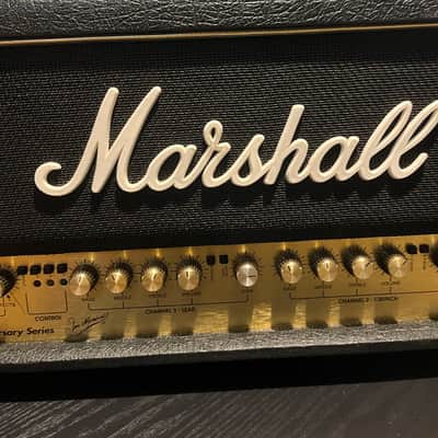 Marshall 6100 30th Anniversary Series 3-Channel 100-Watt Guitar Amp Head 1992 - 1997 - Black image 2