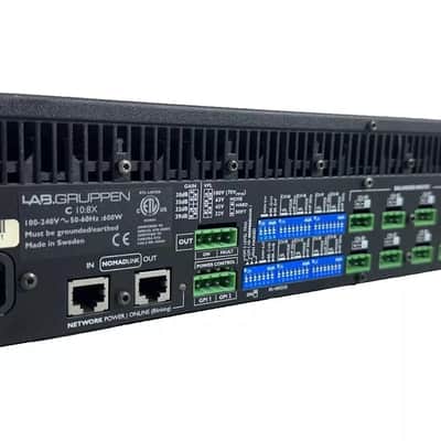 Lab Gruppen C 10:8X 8-Channel 600 Watts Power Amplifier #7205 (One)THS image 2