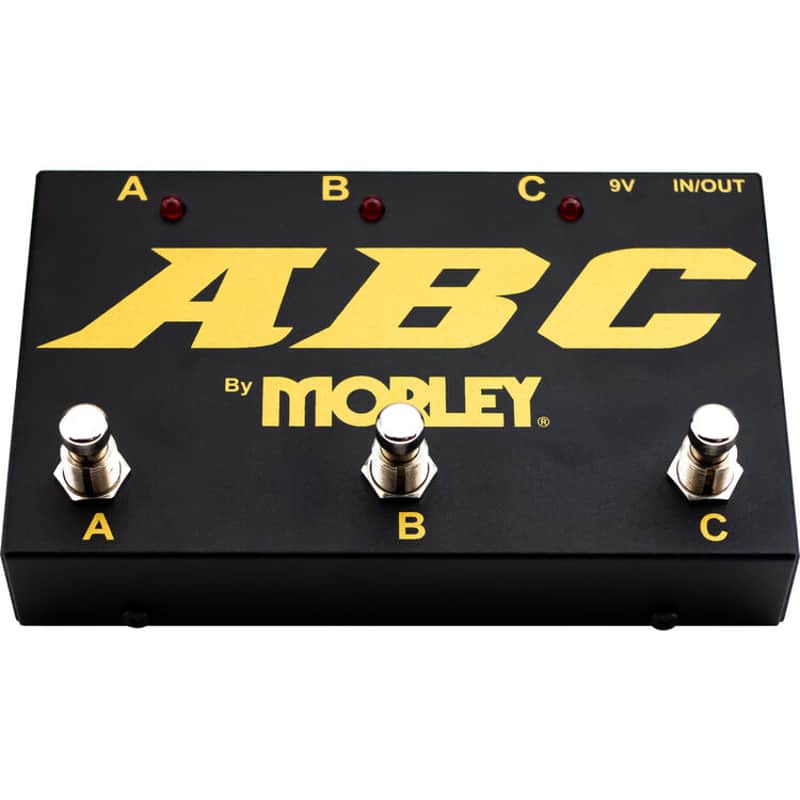 Morley Gold Series ABC 3-Channel Switcher Pedal image 1