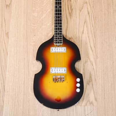 1965 Vox Model V-232 Solid Body Electric Violin Bass Guitar 100% Stock w/ohc image 2