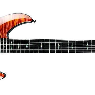 BC Rich VLVTGE Villain Veil Electric Guitar Tigers Eye image 1