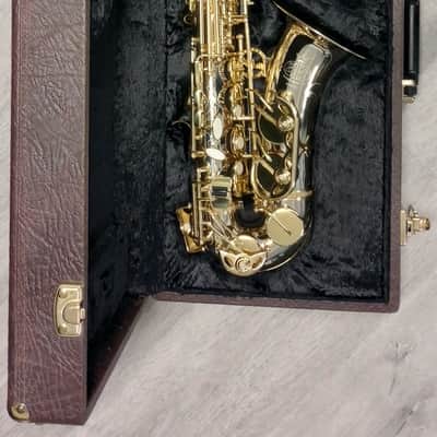 Amati Kraslice AAS 83P Bravour Professional Alto Saxophone [Nickel-Silver and Gold Lacquer] image 1