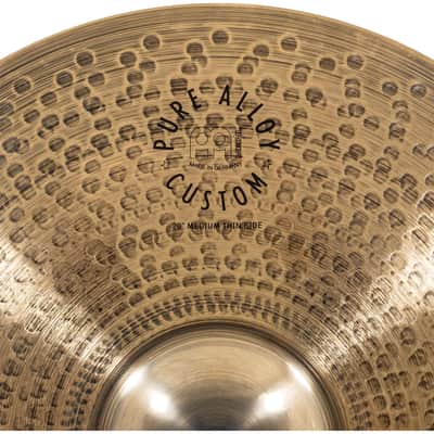 Meinl Pure Alloy Custom Ride 20" Medium Thin - Ride Cymbal image 8