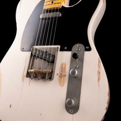 Used Nash T-52 Medium Aged Ash Mary Kay White Electric Guitar With OHSC image 5