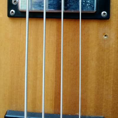 Madeira MB-100 (Guild) Short Scale Bass 1970s Natural MIJ image 4