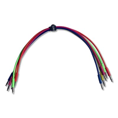 Super-Slim Eurorack Patch Cables (5 pack)-500cm / Grey image 10