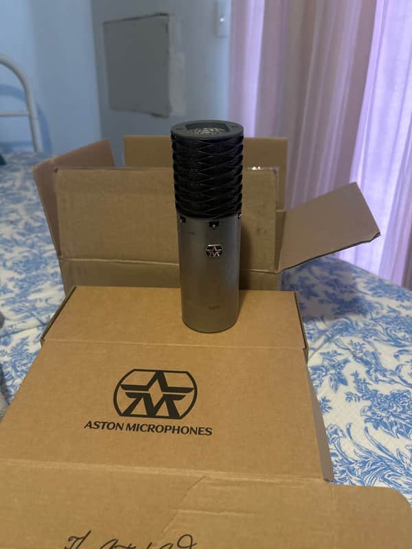 Aston Spirit Large Diaphragm Multipattern Condenser Microphone 2020 - Present - Black image 1