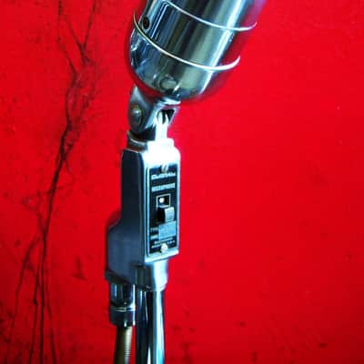 Vintage RARER 1940's Electro-Voice 630 Omnidirectional Dynamic Microphone Hi Z harp mic HAM radio w cable 605 664 image 4