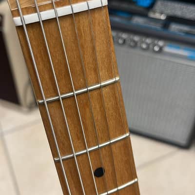 Fender FSR Vintera II '50s Stratocaster with Roasted Maple Fretboard 2025 - Black with Black Pickguard image 3