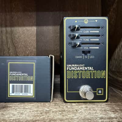 Walrus Audio Fundamental Distortion With Box 2023 - Present - Black / Yellow image 1