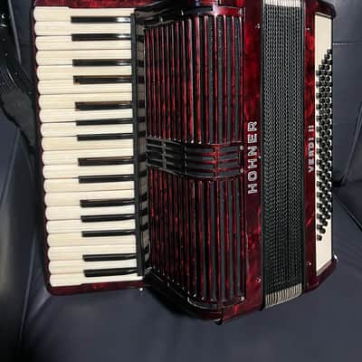VINTAGE ACCORDION HOHNER VERDI II image 3
