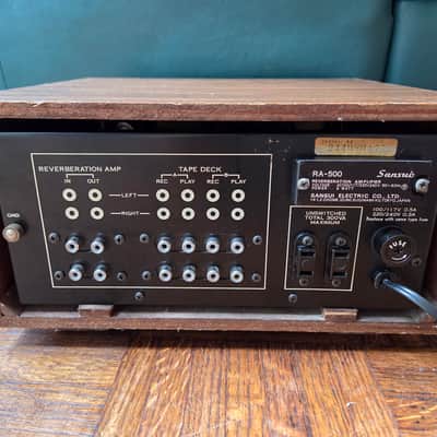 Sansui RA-500 1970 - Wood box image 8