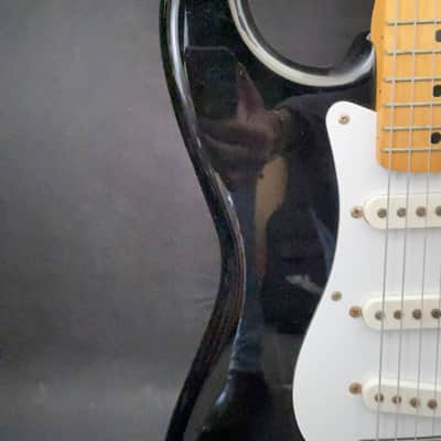 1987 Fender Japan E-Serial Eric Clapton Style– Black / Maple Neck image 7